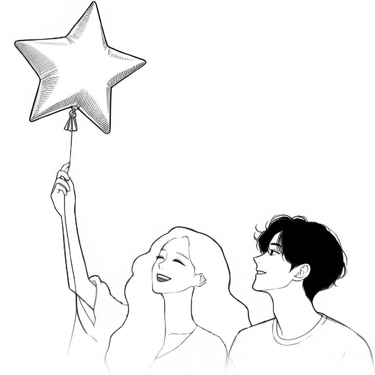 A group of people discussing